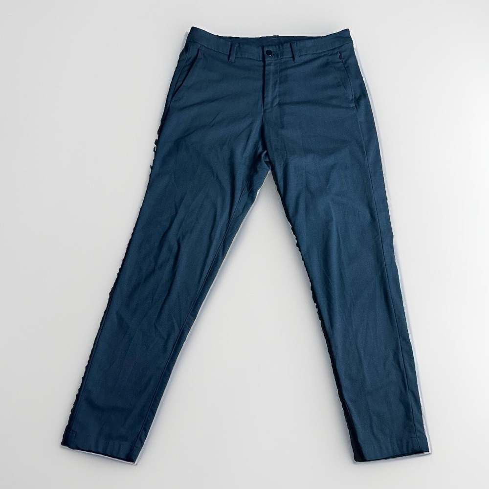 Lululemon Mens 34x32 Commission Classic Fit Pants Warpstreme Gray LM5561S Wool